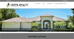 Desktop Screenshot of creekrealtymn.com